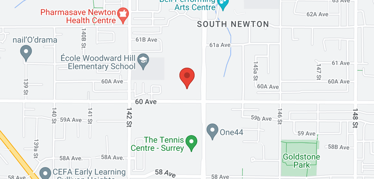 map of 1 14377 60 AVENUE